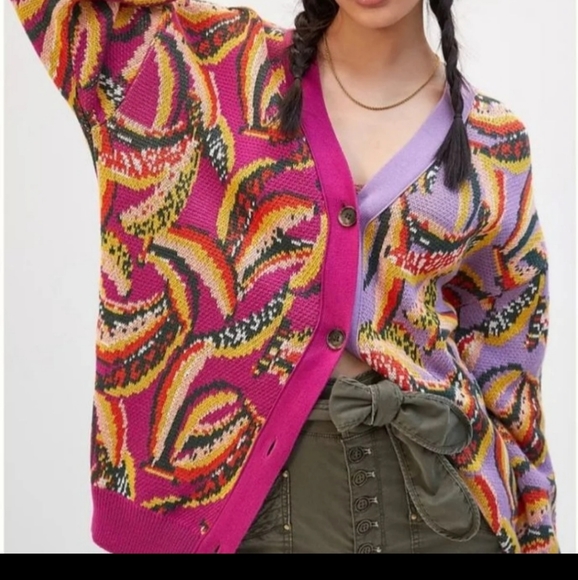 Farm Rio Banana Cardigan - Picture 2 of 3